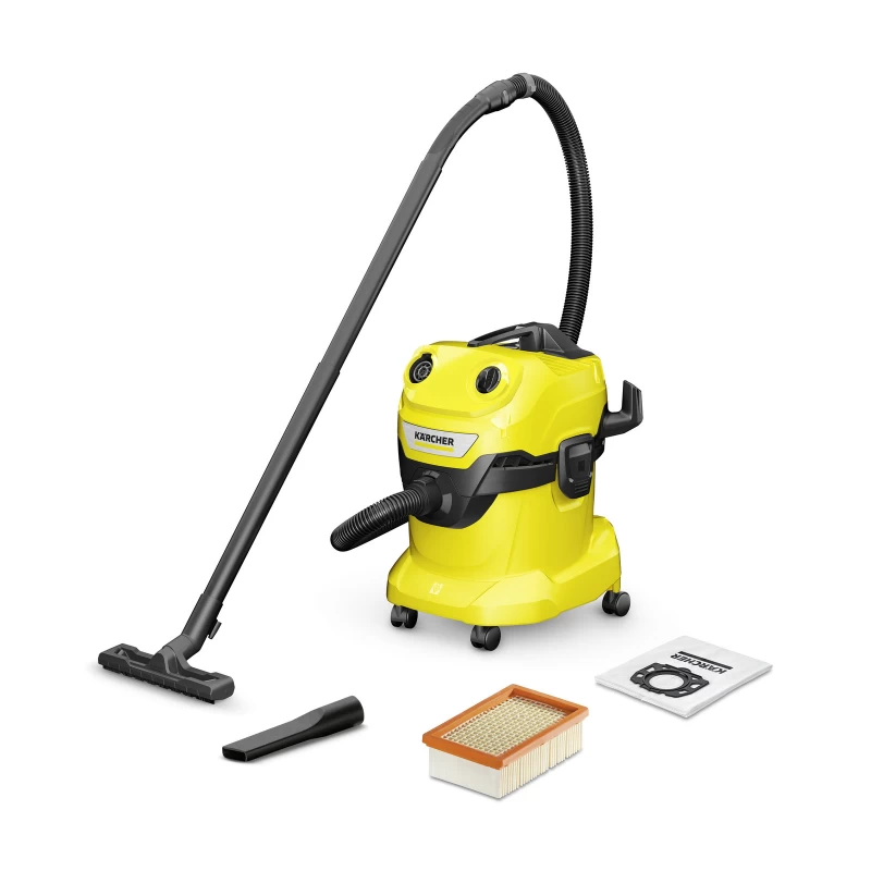 Karcher Σκούπα Υγρής Και Ξηρής Αναρρόφησης WD 4 V-20/5/22 (1.628-209.0)