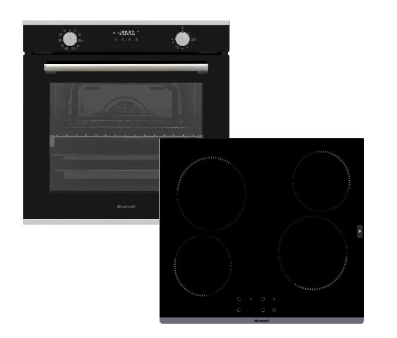 Brandt BOH1325X + BPV2423B Σετ Φούρνος Εστία