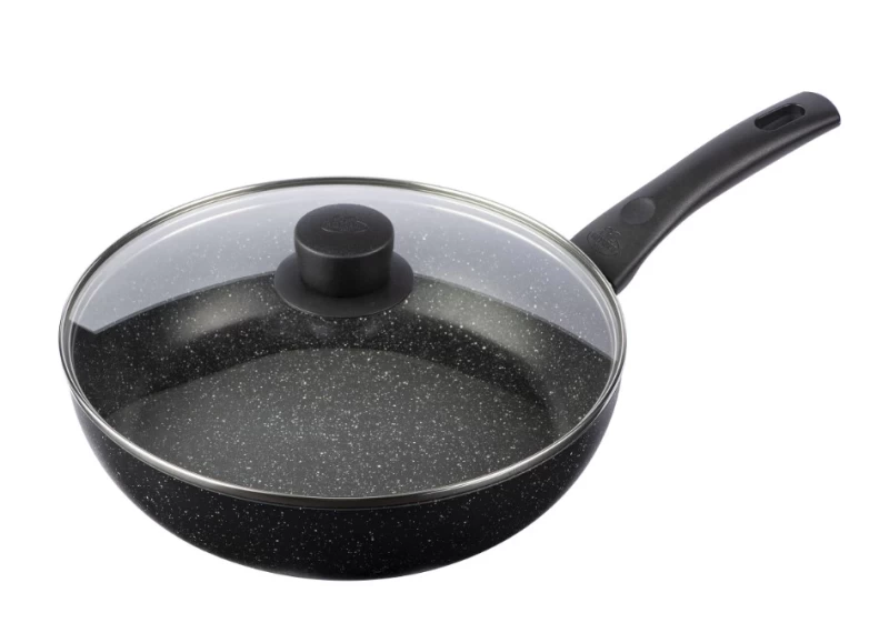 Ballarini VPG04 VIPITENO GRANITIUM Βαθύ τηγάνι με καπάκι 28εκ.