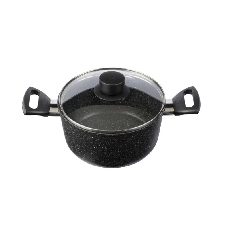 Ballarini VPG31 VIPITENO GRANITIUM Κατσαρόλα 20εκ. με καπάκι