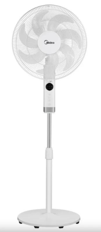 Midea MFS400R0APW Λευκός Ανεμιστήρας Ορθοστάτης με Τηλεχειριστήριο
