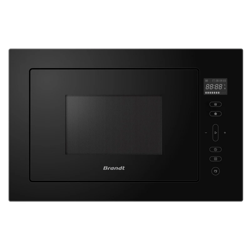 Brandt BMG2120B Μαύρος Εντοιχιζόμενος Φούρνος Μικροκυμάτων