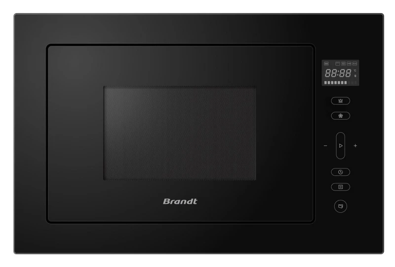 Brandt BMG2120B Μαύρος Εντοιχιζόμενος Φούρνος Μικροκυμάτων