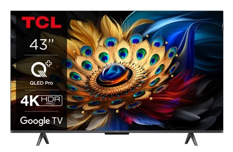 TCL 43C61B 43'' UHD 4K QLED Smart TV Τηλεόραση