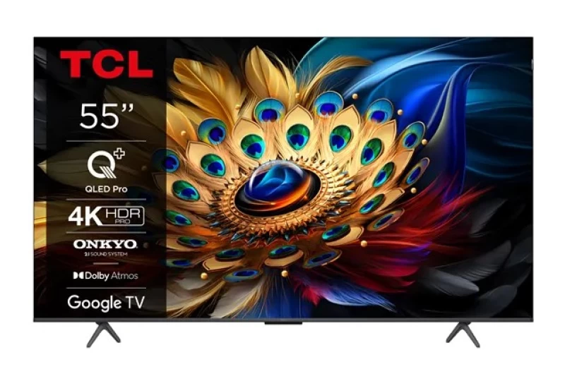 TCL 55C655 55'' UHD 4K QLED Smart TV Τηλεόραση