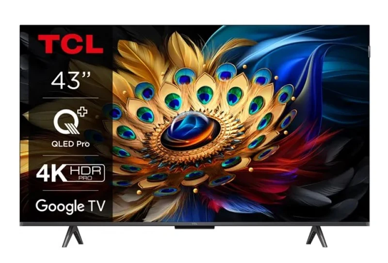 TCL 43C655 43'' UHD 4K QLED Smart TV Τηλεόραση