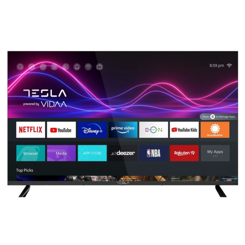 Tesla 50M345BUS 50'' UHD 4K Vidaa Smart TV Τηλεόραση