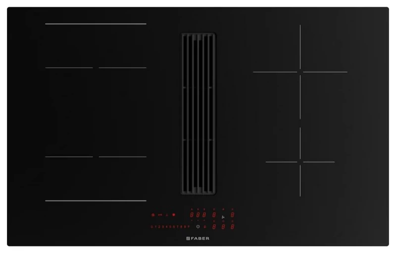 Faber Galileo Linear A830 Απορροφητήρας Με Επαγωγική Εστία (340.0708.972)