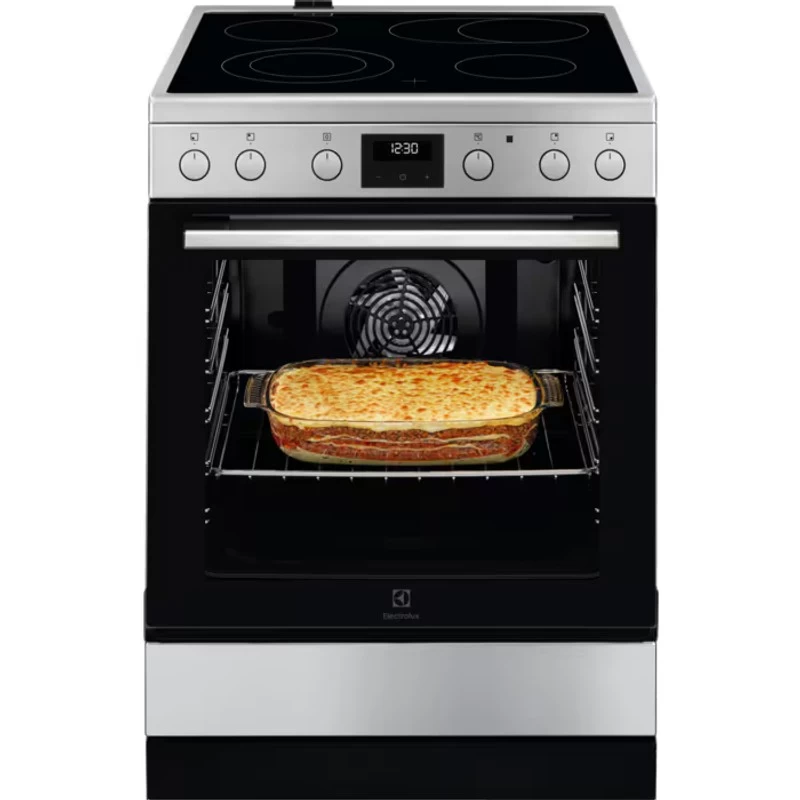 Electrolux LKR64020MX 600 SurroundCook Κεραμική Κουζίνα
