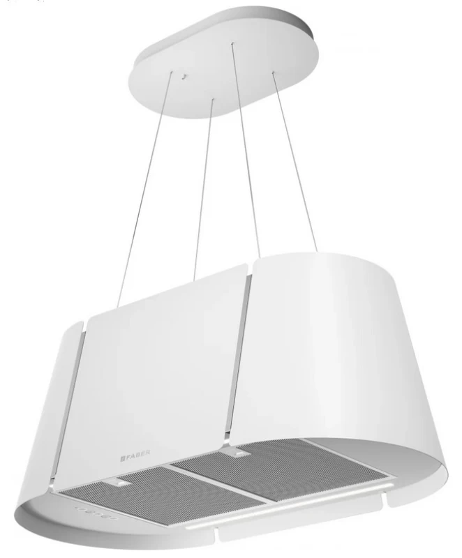 Faber Beat XL WH Matt F80 Απορροφητήρας Νησίδα-Οροφής (345.0709.184)