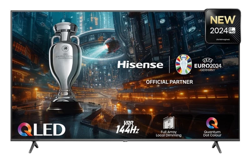Hisense 75E7NQ PRO UHD 4K QLED Τηλεόραση