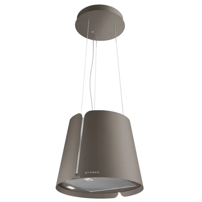 Faber Beat Titanium Matt F45/2 Απορροφητήρας Νησίδα-Οροφής (345.0655.178)