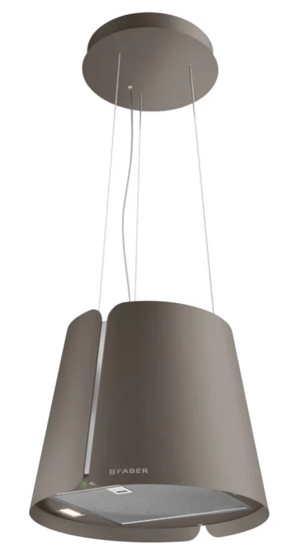 Faber Beat Titanium Matt F45/2 Απορροφητήρας Νησίδα-Οροφής (345.0655.178)