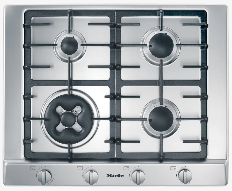 Miele KM 2014 G Stainless Steel Εστία Αερίου
