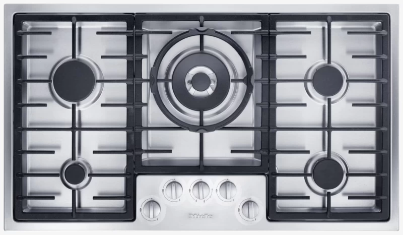 Miele KM 2356-1 Stainless Steel Εστία Αερίου