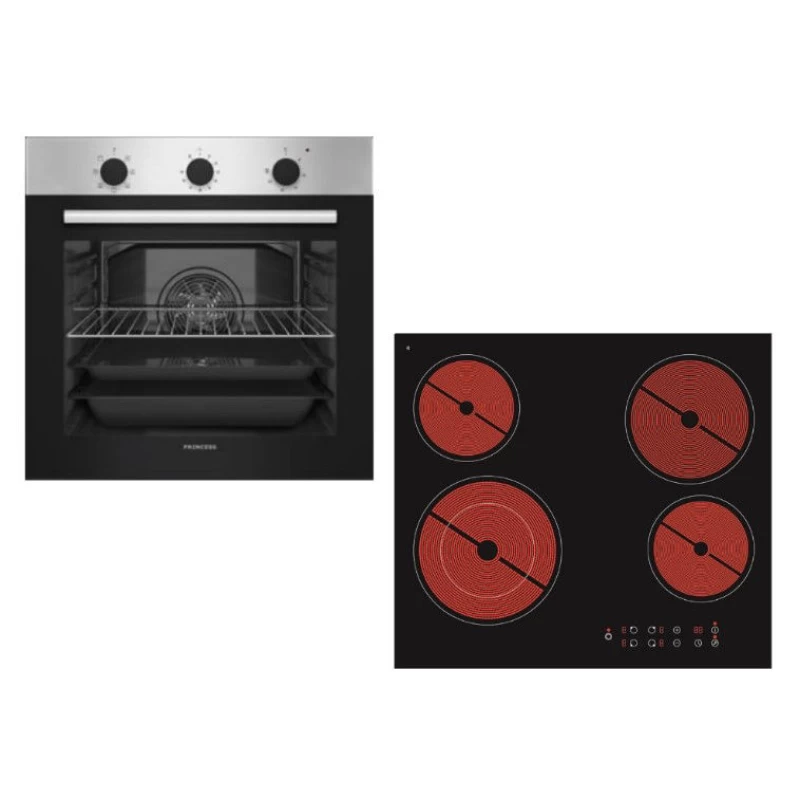 Princess FN25000BX + PS 55500 Σετ Φούρνος Εστία