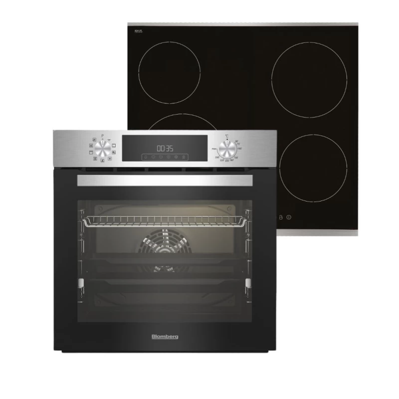 Blomberg OEN 93 S23 X + MKN 54212 X Σετ Φούρνος Εστία