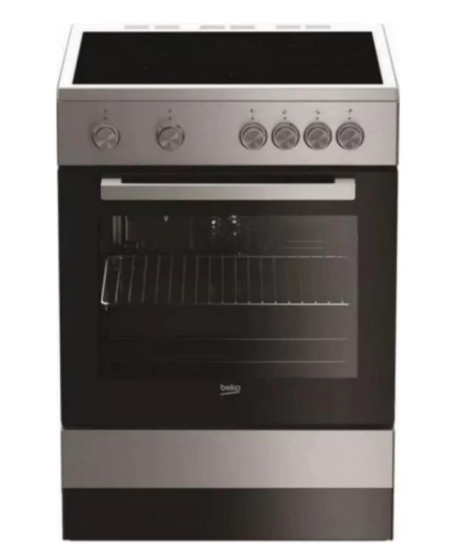 Beko FSM67010GX Κεραμική Κουζίνα