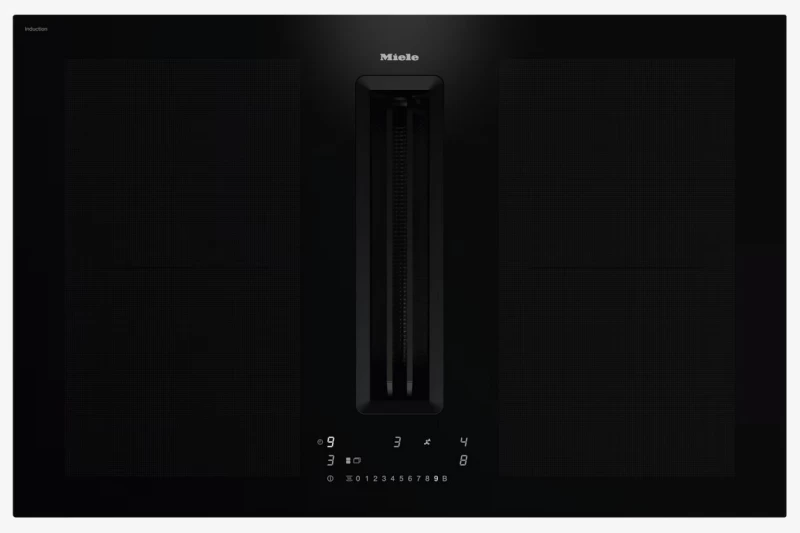 Miele KMDA 7676 FL-A BlackPerfection Αυτόνομη Επαγωγική Εστία με Απορροφητήρα