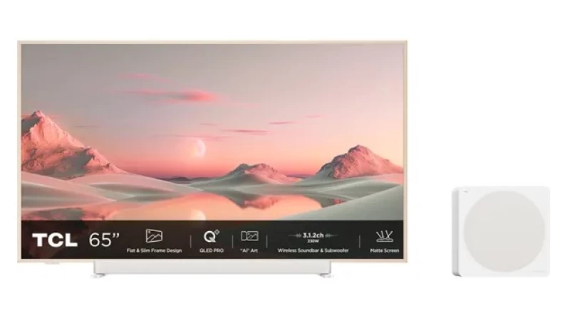TCL 65A300 PRO 65'' UHD 4K QLED Smart TV Τηλεόραση
