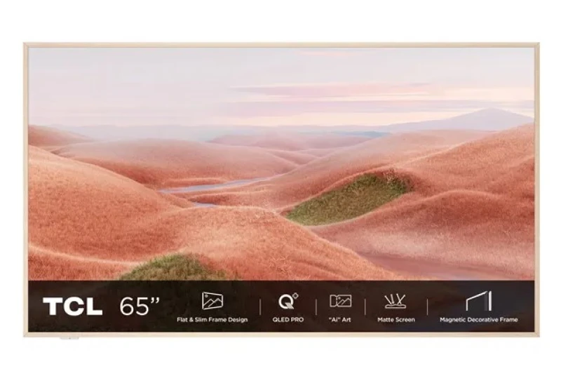 TCL 65A300W 65'' UHD 4K QLED Smart TV Τηλεόραση
