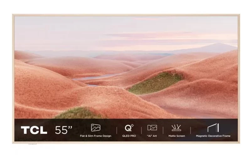 TCL 55A300W 55'' UHD 4K QLED Smart TV Τηλεόραση