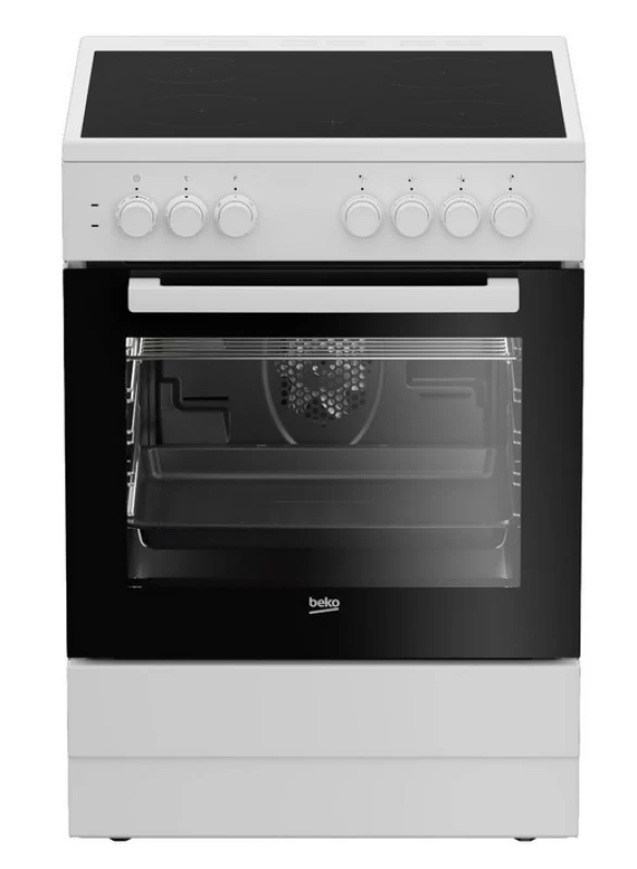 Beko CUV6710B Κεραμική Κουζίνα