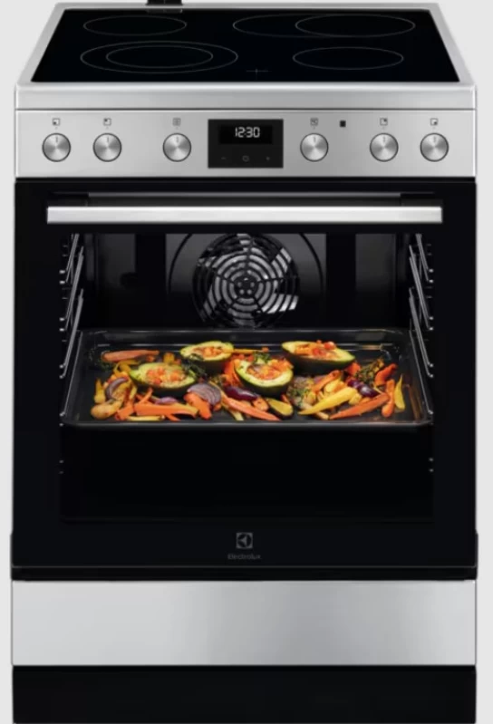 Electrolux LKR64024MX 500 SurroundCook Κεραμική Κουζίνα