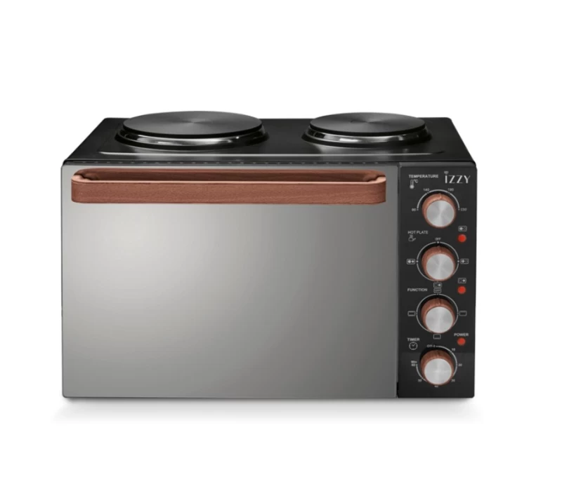 Izzy IZ-8009 Ηλεκτρικό Κουζινάκι με 2 εστίες (224497)