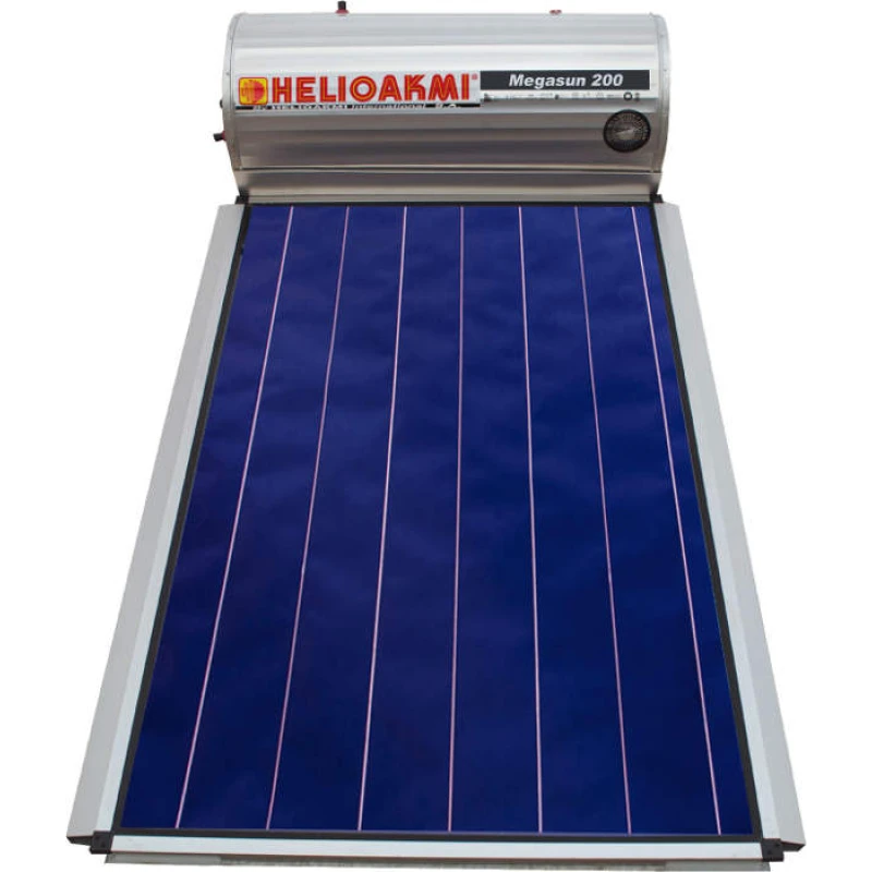 Helioakmi Megasun 200 Glass 2,62m² Επιλεκτικός Τιτανίου Διπλής Ενέργειας