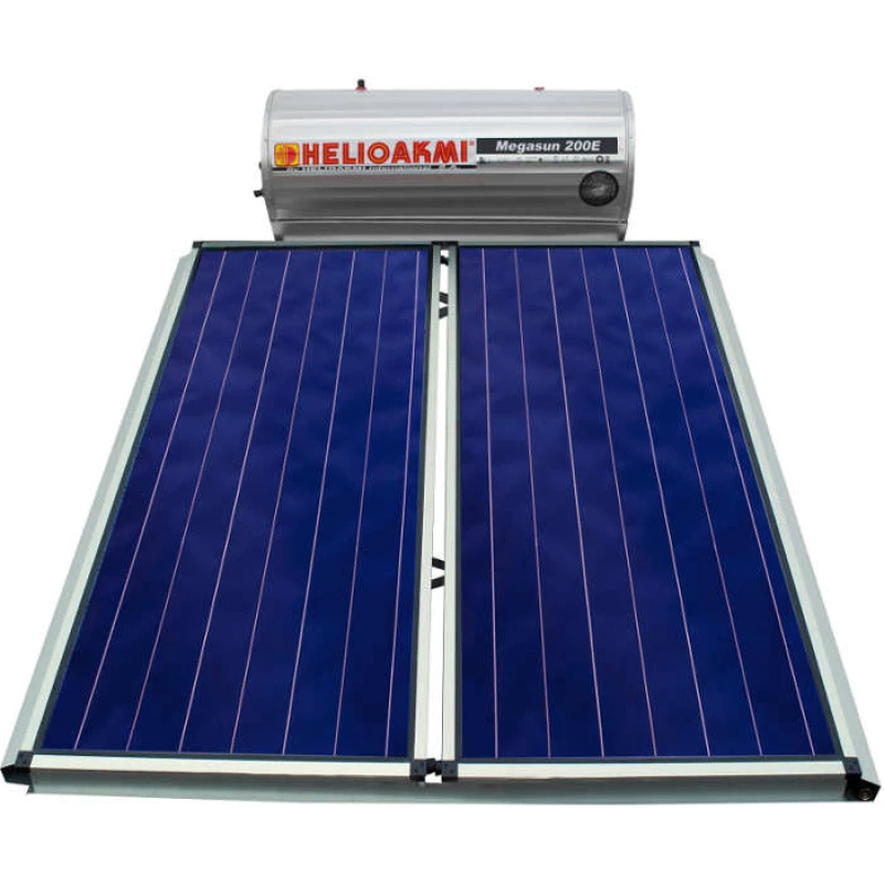 Helioakmi Megasun 200E Glass 4,20m² Επιλεκτικός Τιτανίου Διπλής Ενέργειας