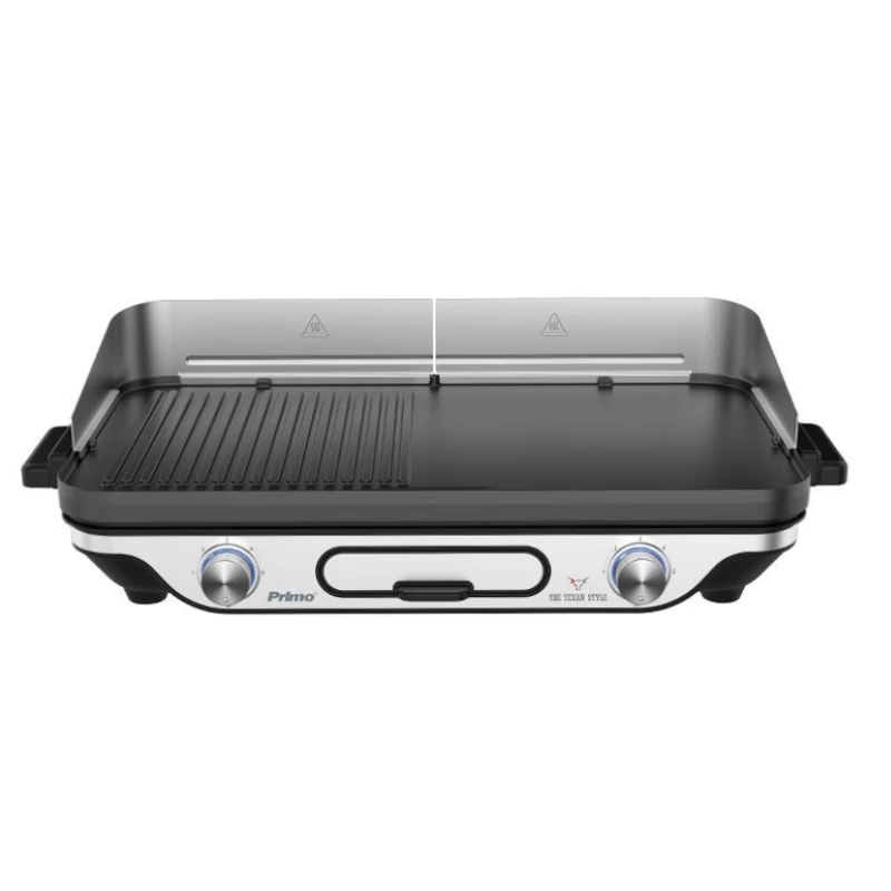 Primo PRBQ-40498 Μαύρο/Inox Επιτραπέζιο 2400W Ηλεκτρική Ψησταριά (400498)