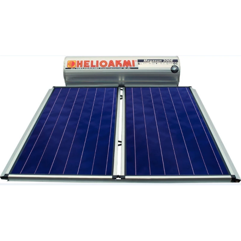 Helioakmi Megasun 300E Glass 5,24m² Επιλεκτικός Τιτανίου Διπλής Ενέργειας