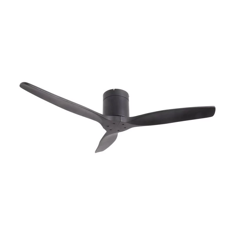 Primo PRCF-80666 52'' 132εκ Μαύρος με 3 μαύρα ξύλινα πτερύγια και τηλεχειρισμό Ανεμιστήρας Οροφής (800666)