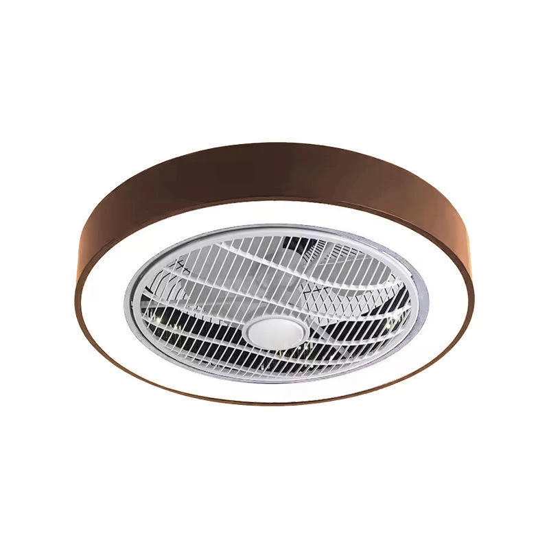 Primo PRCF-80669 19'' 48εκ DC Με R/C Φως LED Ανεμιστήρας Οροφής Λευκός-Καφέ (800669)