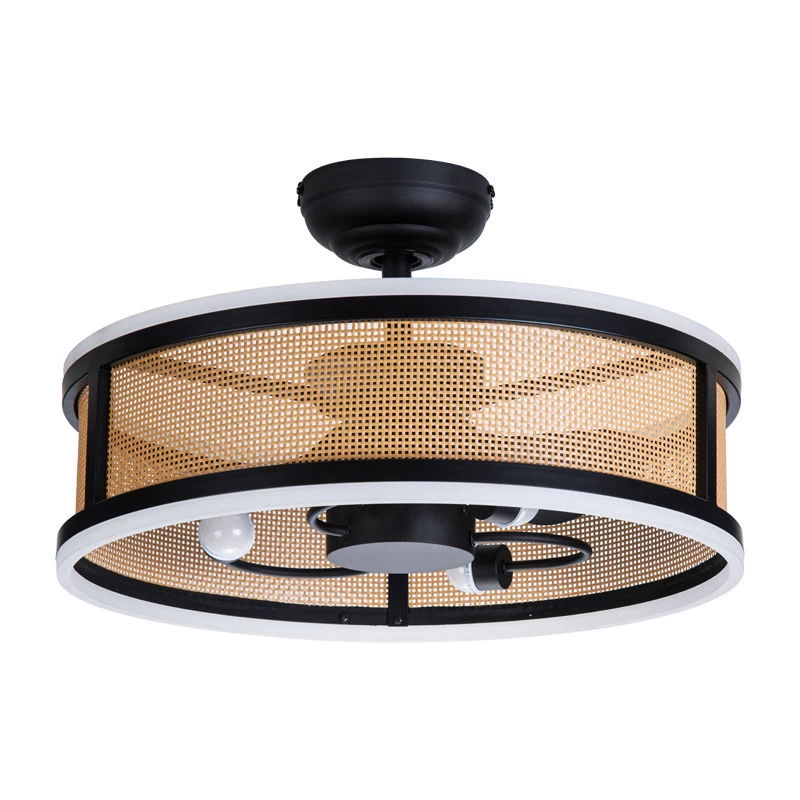Primo PRCF-80657 24'' 60εκ DC Με R/C 3 Φώτα LED Ανεμιστήρας Οροφής Λευκός-Μαυρος (800657)