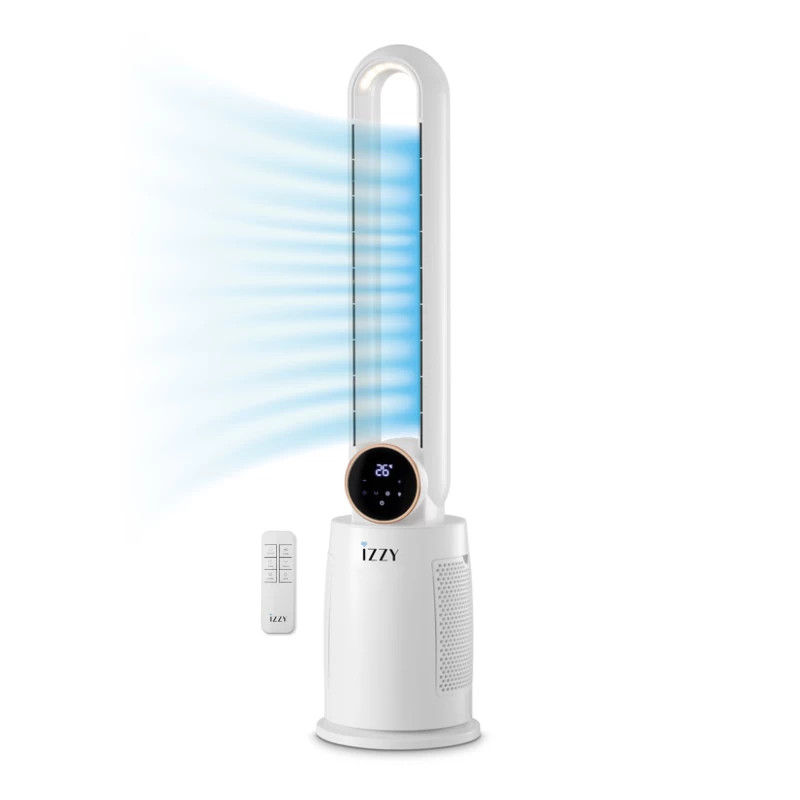 Izzy IZ-9046 108εκ - 60W Ανεμιστήρας Πύργος Bladeless με Τηλεχειριστήριο (224992)