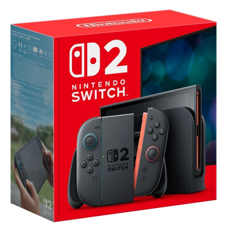 Nintendo Switch 2 Console Light Blue / Light Red Joycon