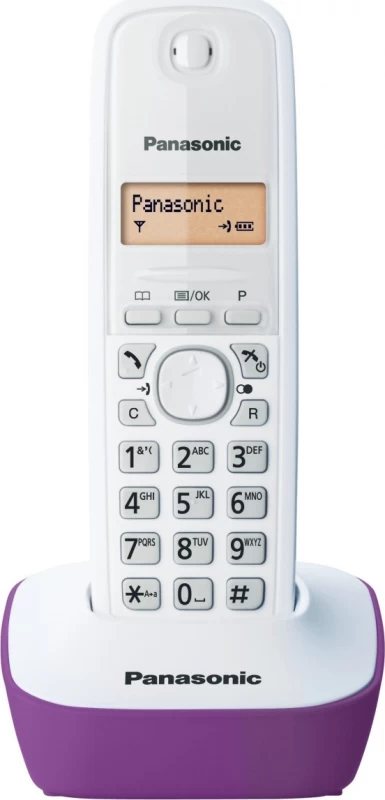 Panasonic KX-TG1611GRF Μώβ Τηλέφωνο