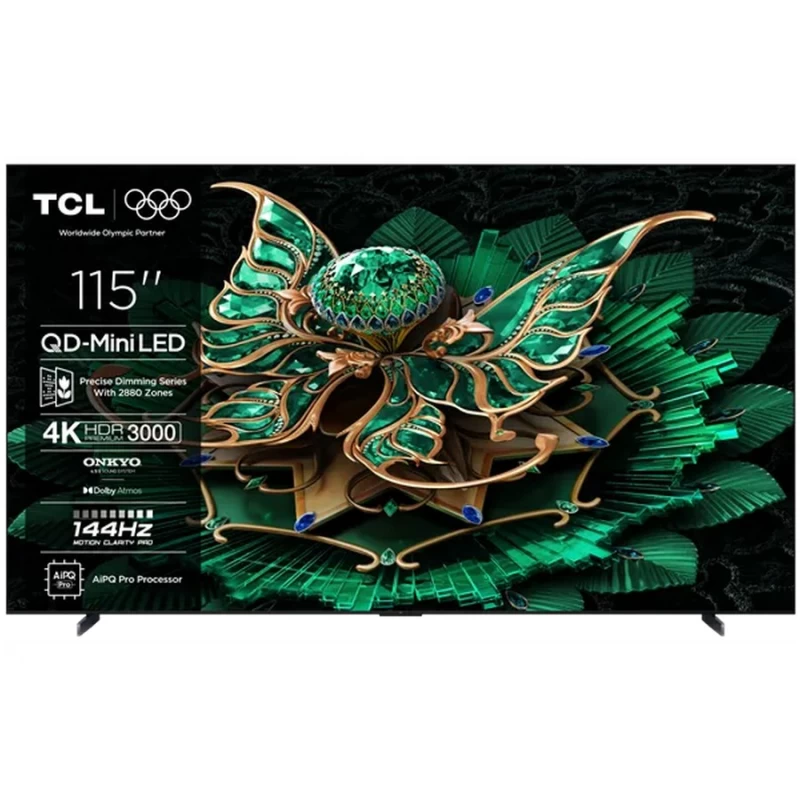 TCL 115C7K 115'' UHD 4K QD-Mini LED Smart TV Τηλεόραση