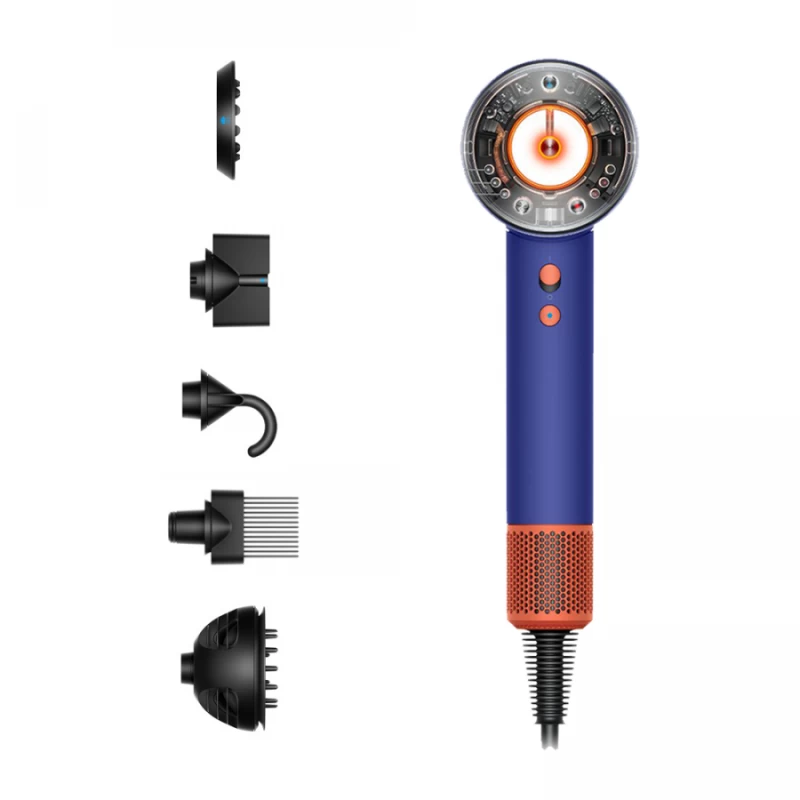 DYSON HD16 Supersonic Nural Vinca Blue/Topaz Σεσουάρ Mαλλιών 515166-01 (87365)