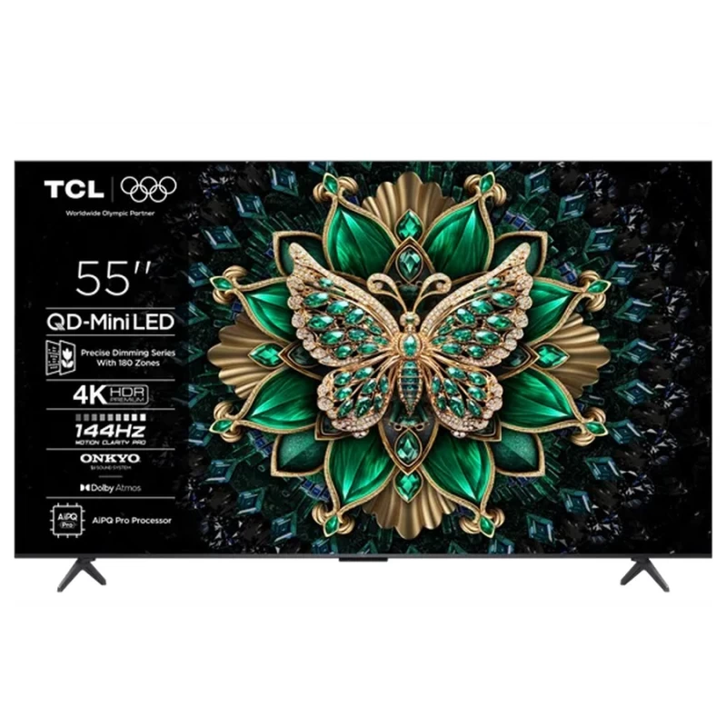 TCL 55C6K 55'' UHD 4K QD-Mini LED Smart TV Τηλεόραση