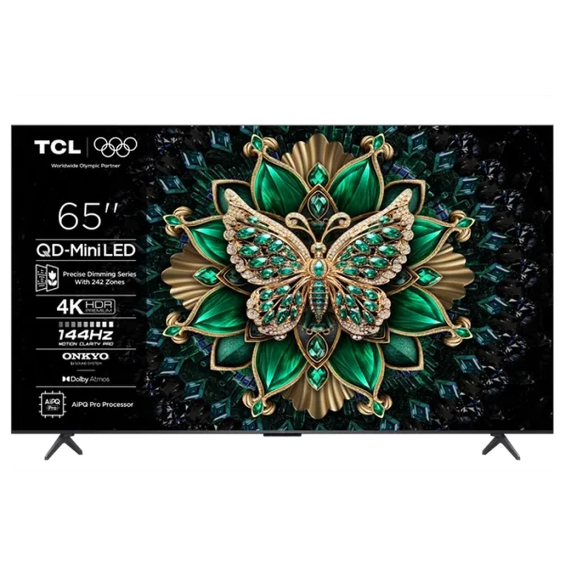 TCL 65C6K 65'' UHD 4K QD-Mini LED Smart TV Τηλεόραση