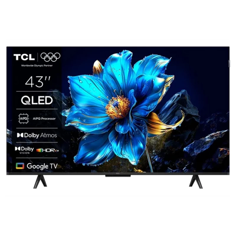 TCL 43P7K 43'' UHD 4K QLED Smart TV Τηλεόραση