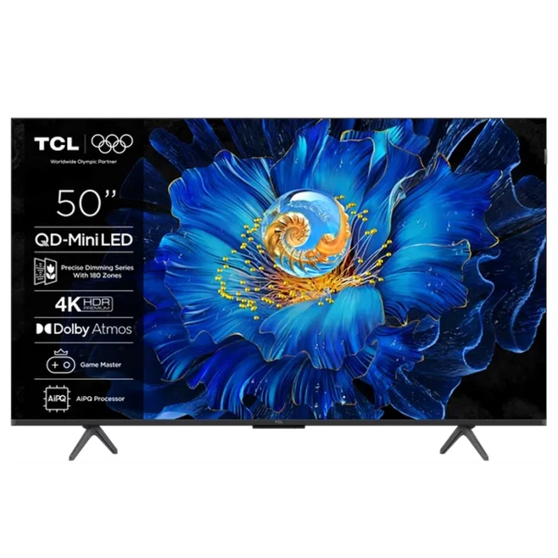 TCL 50C6KS 50'' UHD 4K QD Mini-LED Smart TV Τηλεόραση