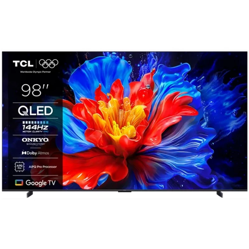 TCL 98P8K 98'' UHD 4K QLED Smart TV Τηλεόραση