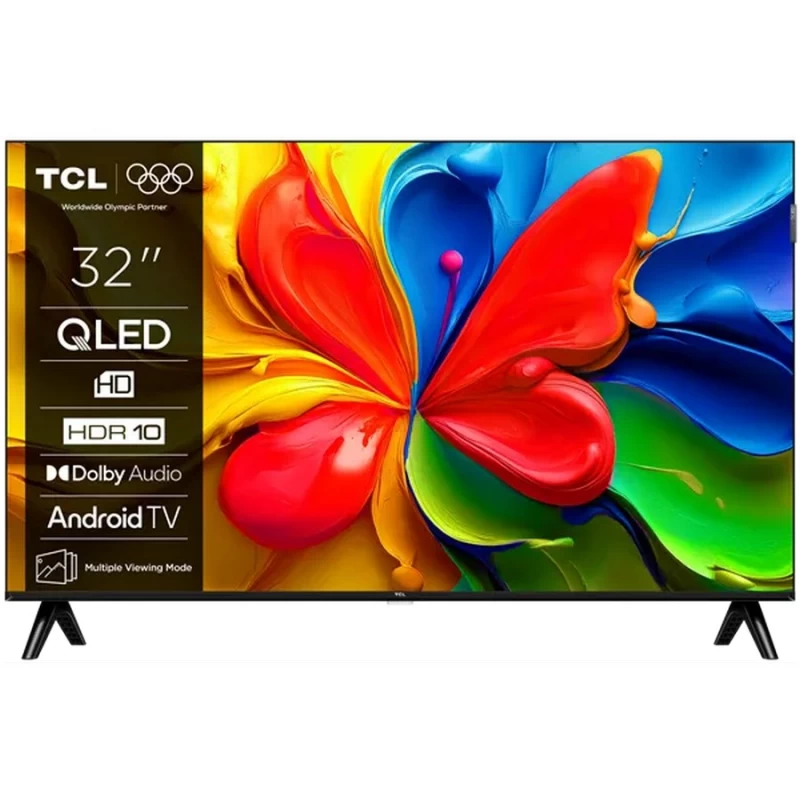 TCL 32S4K 32'' HD QLED Smart TV Τηλεόραση