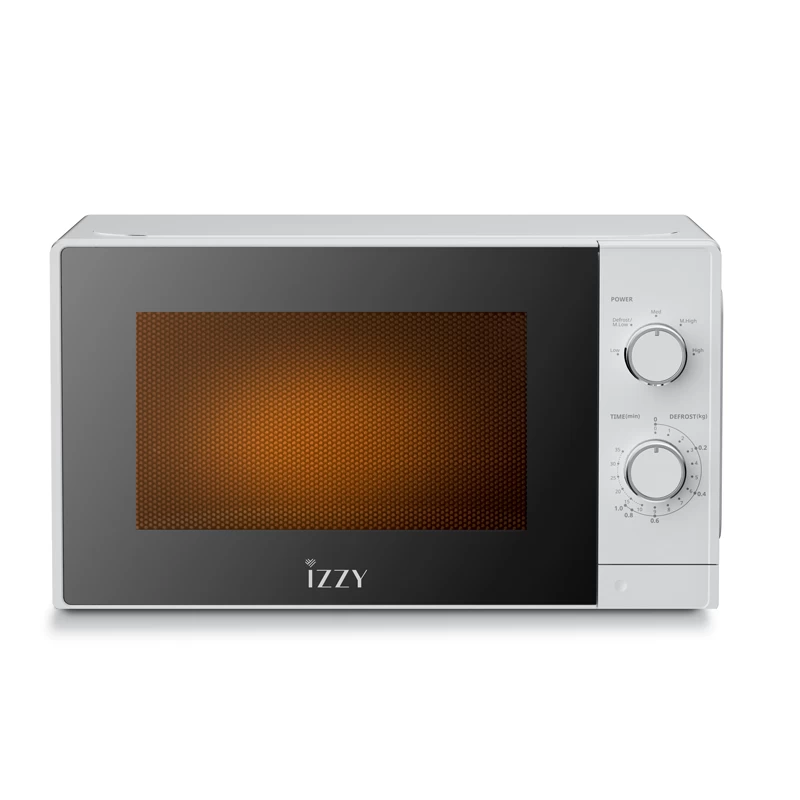 Izzy IZ-8011 20Lt Λευκός Chrome Φούρνος Μικροκυμάτων (224652)