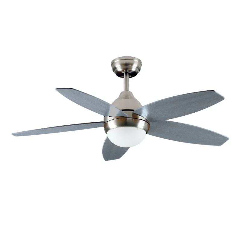 Estia Celeste 111cm με αντιστρέψιμα πτερύγια Λευκό/Γκρί ανεμιστήρας οροφής (06-21191)