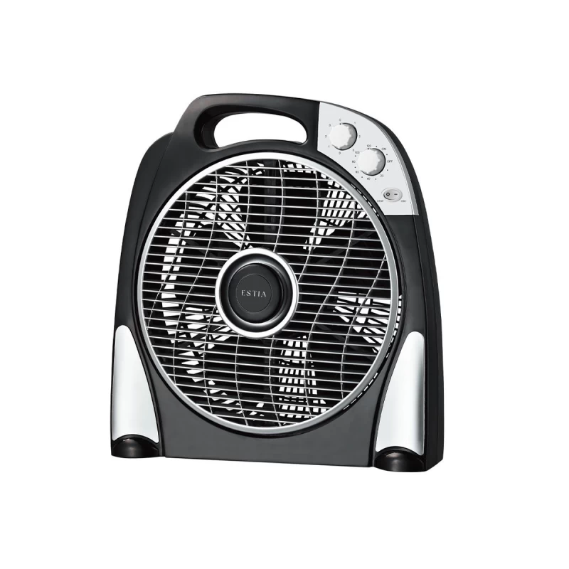 Estia TitanFlow 30cm 55W Μαύρος Ανεμιστήρας Επιδαπέδιος (06-30131)